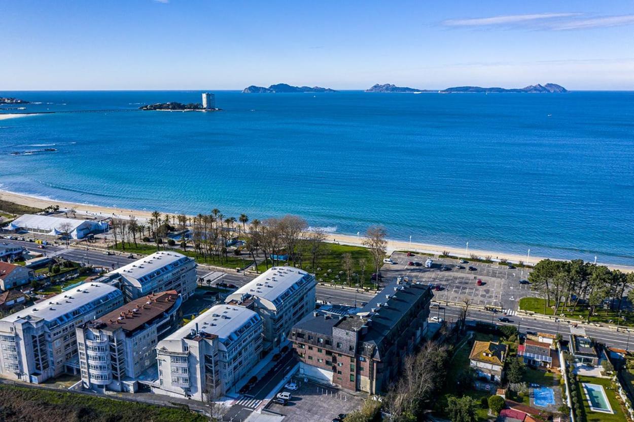 Samil Apartment, Primera Linea De Playa Con Wifi Y Garaje Vigo Exterior foto